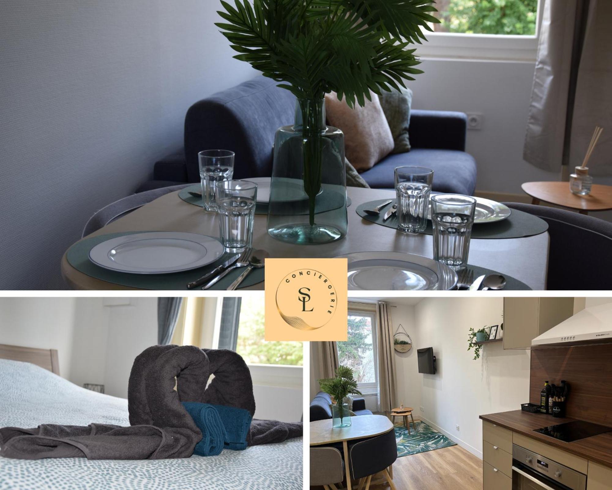 Апартаменты Elegant T2 A Bron, Tramway A 2Min, Box Parking, 4Personnes Экстерьер фото